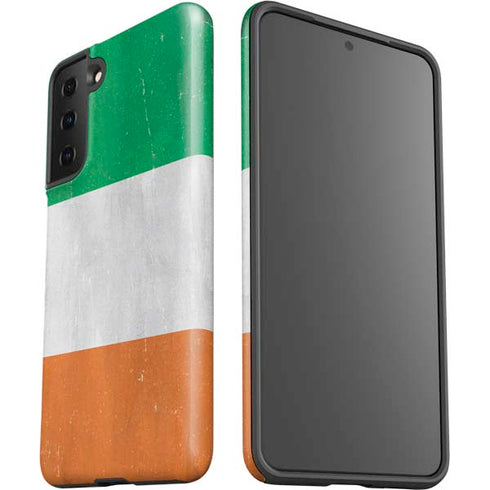 Ireland Flag Distressed Galaxy S21 Plus 5G Pro Case
